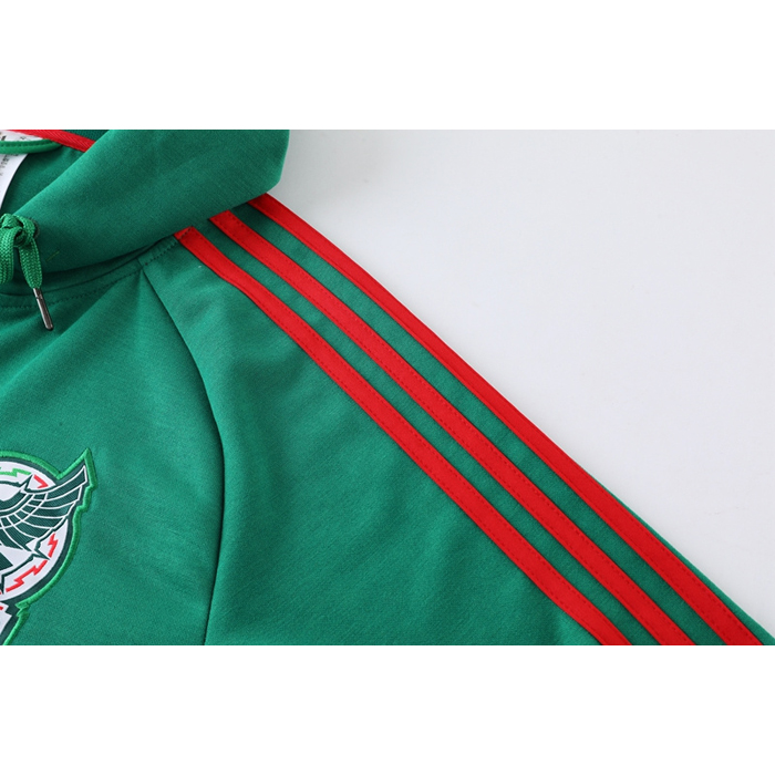 Chaqueta con Capucha del Mexico 2022-23 Verde - Haga un click en la imagen para cerrar